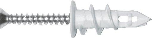 Dübel für Gipskarton mit Senkkopfschraube 4,5 x 35mm VE=100Stück 