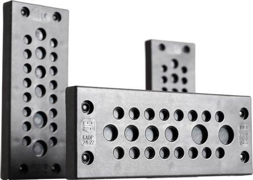 Kabeldurchführungsplatte schwarz KADP 24/29 