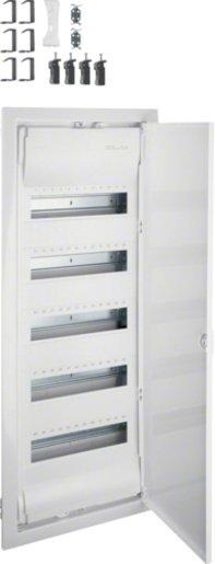 Wohnungsverteiler 5-reihig mit Stahlblechtür 5x12PLE 