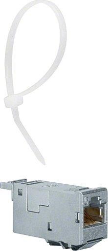 RJ45 Modul C6 ISO A 10GBit Ethernet (IEEE 802.3an) 180° 