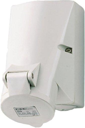 CEE-Wandsteckdose 32A 5p 1h 400V IP44 