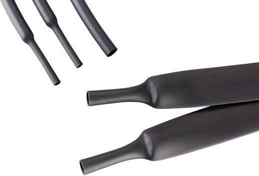 Schrumpfschlauch mittelwandig 55 - 16mm/L=1m mit Kleber 