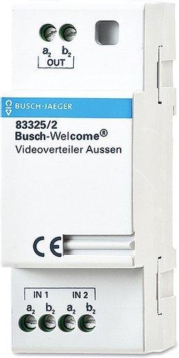 Videoverteiler außen REG Busch-Welcome 