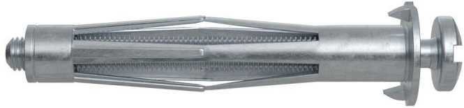 Hohlraum-Metalldübel mit metrischer Schraube 5x52 