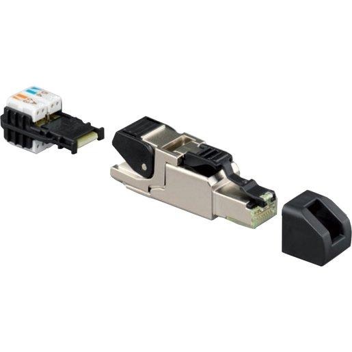 Kat. 6A ISO - Universalstecker RJ45 geschirmt AWG 27 - 22 