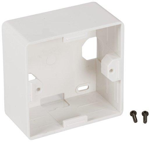 Aufputzgehäuse 80x80 RAL9010 APG9010-V3 