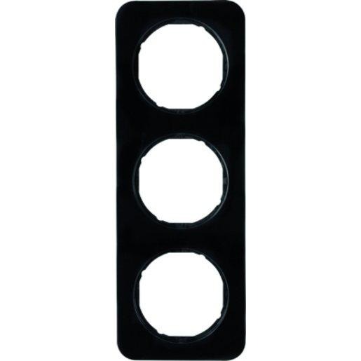 Rahmen Berker R.1 schwarz glänzend 