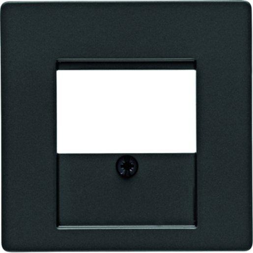 Zentralstück für TDO-Steckdose Berker Q.1/Q.3 anthrazit samt 