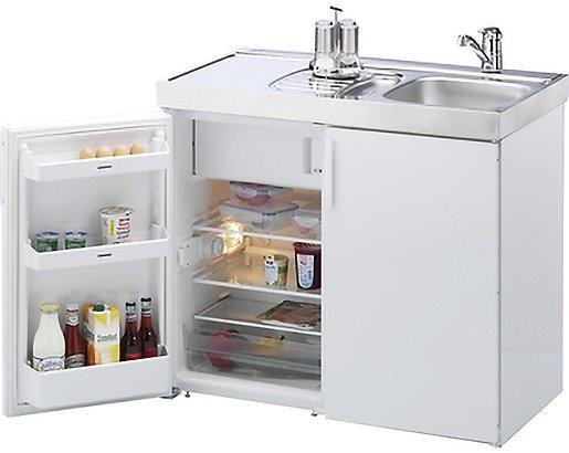Miniküche MK 100-4 Teepantry KS links Spüle rechts 