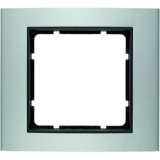 Abdeckrahmen 1-fach B.3 Alu / anthrazit 