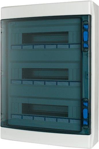 Aufputz IKA Verteiler Professional 3-reihig 54 TE 586 x 418 mm 
