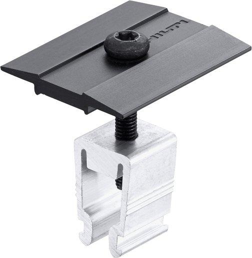 Mittelklemme MSP-PR-MCB 28 - 45 mm schwarz 