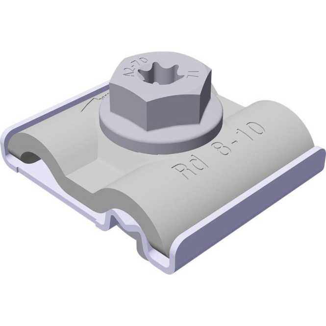 Erdungungs- und Blitzschutzklemme VA M8 