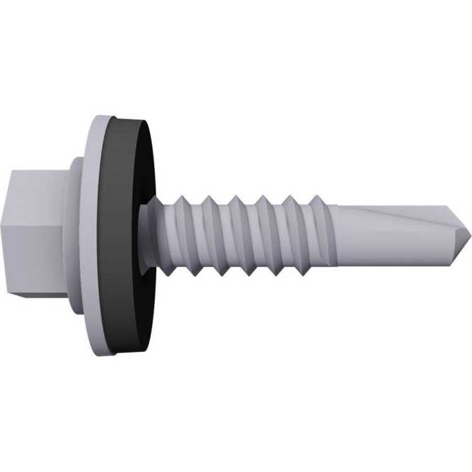 Bohrschraube mit Dichtung 5,5 x 25 