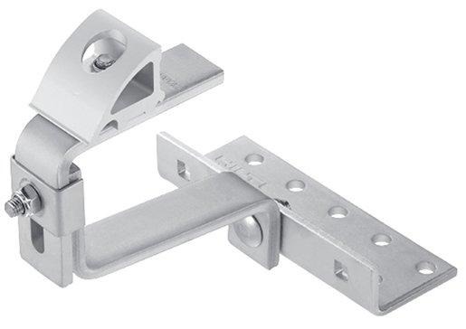 Montagesystem Dachhaken Edelstahl PRO für 2 PV Module 