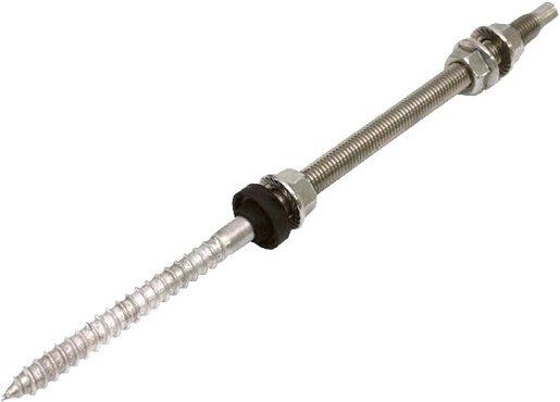 Montagesystem Schrägdach Stockschraube für 12 PV Module 