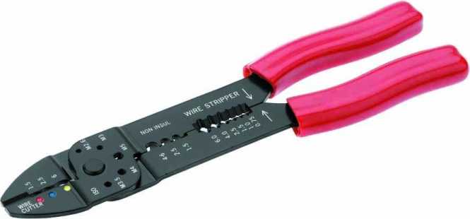 Presszange Economy Ovalpressung 0,5 - 6 mm² Länge 220 mm 