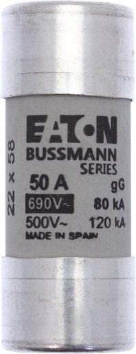 Sicherungseinsatz Niederspannung 50 A AC 690 V 22 x 58 mm gL/gG IEC 