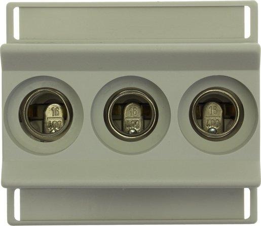 Sicherungsunterteil Niederspannung 16 A AC 400 V D01 3-polig IEC DIN 