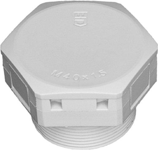 Kabelverschraubung Druckausgleichselement M20 x 1,5 PA hellgrau 