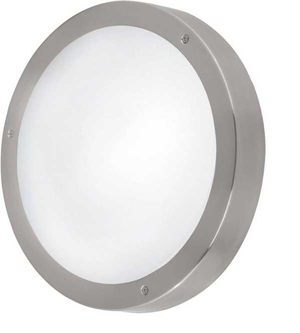 Außen Wandleuchte LED 3x2,5W warmweiß Edelstahl/weiss VENTO 1 IP44 