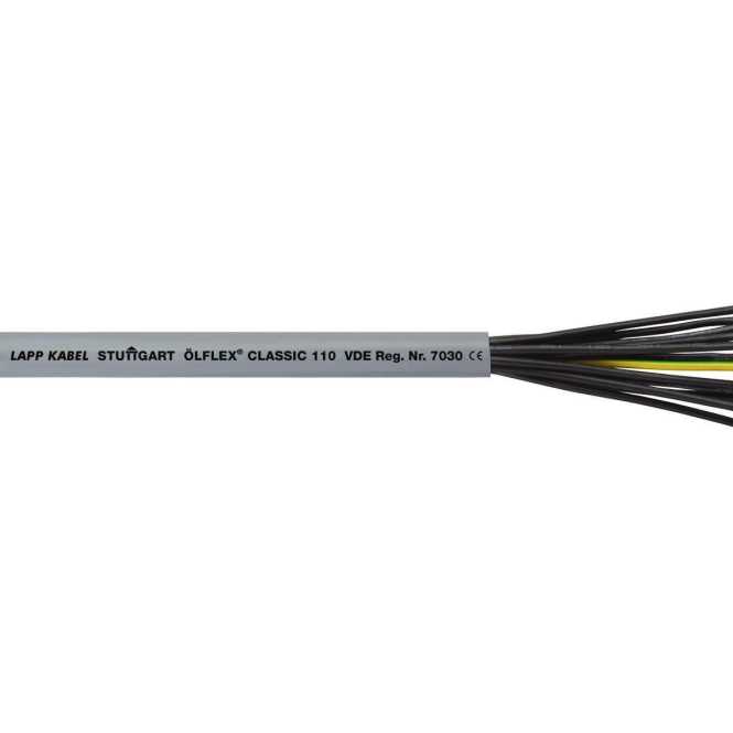 Spezial-PVC - Steuerleitung Ölflex 110 4G1,5 - 500m Trommel 