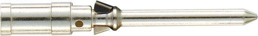Crimpkontakt versilberte Kontakte Stift Leiterquerschnitt - 0.37 mm² 