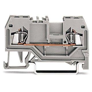 2-Leiter-Durchgangsklemme 0.08 - 1.5 mm² schwarz 