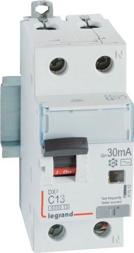 FI / LS Schutzschalter DX3 C 13 A 1-polig + N 30 mA Typ AC 230 V AC 