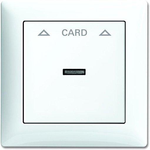 Abdeckung für Cardschalter alpinweiß 