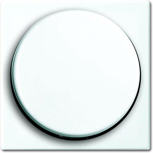 Bedienelement für Drehdimmer alpinweiß 