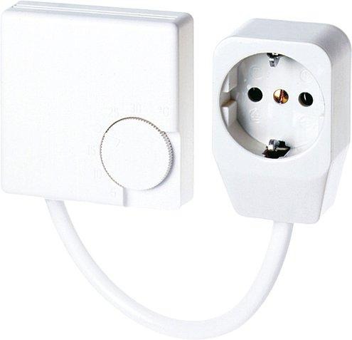 Raumregler 5-30°C AC 230V 1 Oe 16 A mit 1,8 m Kabel 
