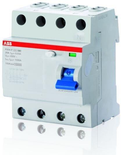 FI-Schutzschalter  63A 4-polig 30mA Typ F kurzverz. 