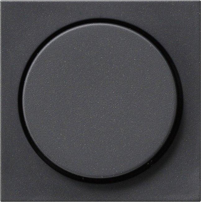Abdeckung Drehdimmer für System 55 anthrazit 