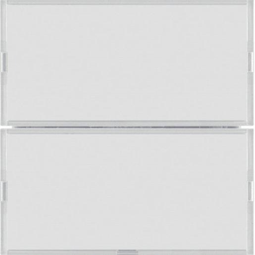 Tastsensor 2-fach Komfort KNX S.1/B.3/B.7 für weiß und polarweiß 