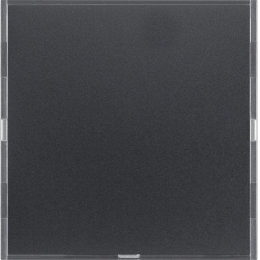 Tastsensor 1-fach Komfort mit Beschriftungsfeld KNX S.1/B.3/B.X. 