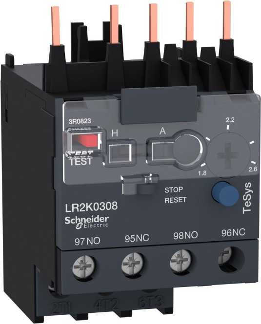 Überlastrelais thermisch 1,8-2,6A LR2K0308 LR2-K0308 