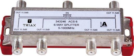 BK-CATV Verteiler 6-fach 10,5dB 