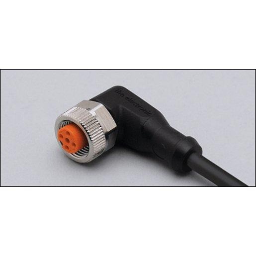 Anschlusskabel mit Buchse PNP 5m PUR schwarz 