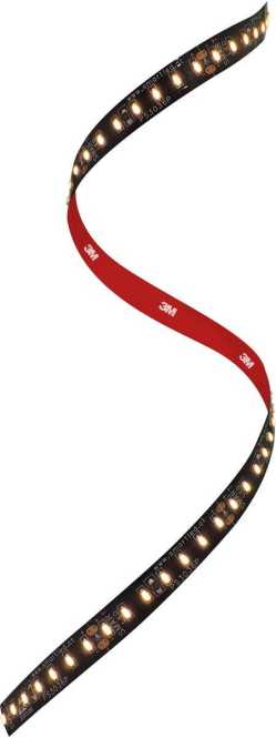 LEDband 3000K 1200lm/m 12W/m 140LED/m CRI>90 24V IP20 5m 