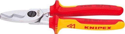 VDE-Kabelschere mit Doppelschneide 200 mm 