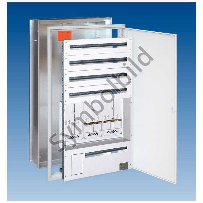 Unterputz Kompaktzählerverteiler Oberösterreich 790 x 1394 x 240 mm 