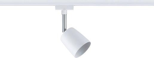 URail Spot Cover max. 1x10W GU10 Weiß/Chrom 230V Metall 