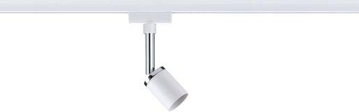 URail Spot Pure II max. 1x10W GU10 Weiß/Chrom 230V Metall 