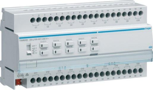 Schalt / Jalousieausgang KNX easy 20 / 10-fach 16 A CLast 