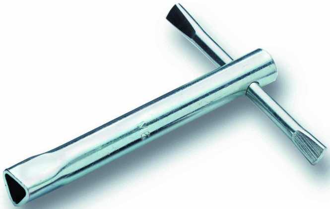 Dreikant-Steckschlüssel M8 13mm DIN 22417 Länge 70mm verzinkt 