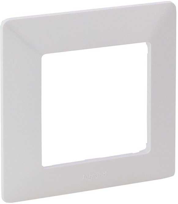 1-fach Abdeckrahmen Valena Life ultraweiß 