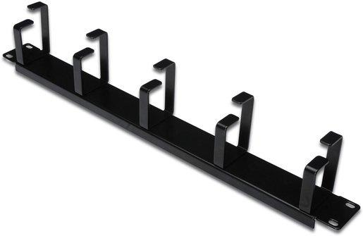 Rangierpanel 1 HE 5 Bunde 19 Zoll schwarz 