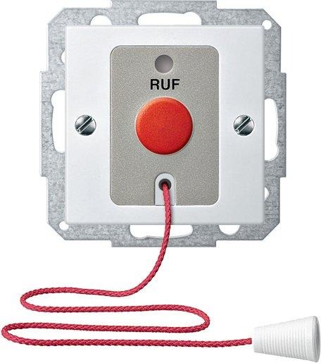 Ruftastereinsatz mit Zugschnur und Zentralplatte 