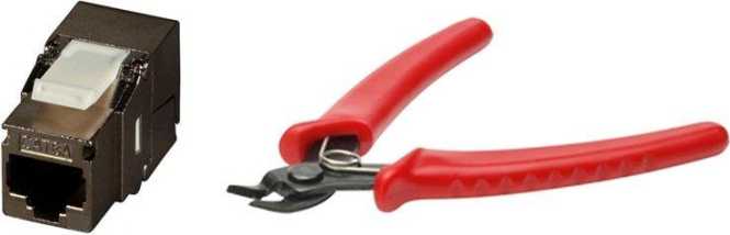 Toolless Paket KAT6A 10 GIG ISO 